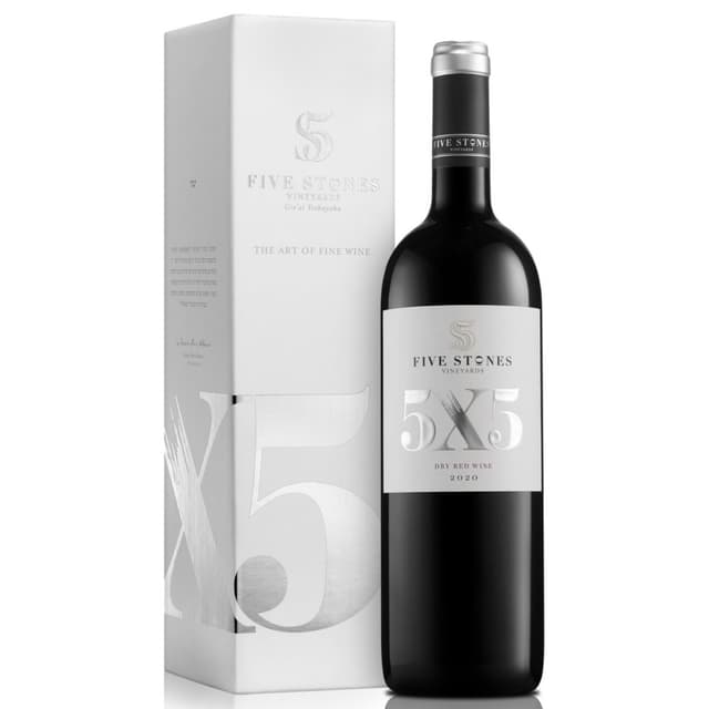 יין אדום פייב סטונס 5X5