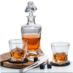 מארז דקנטר לוויסקי דגם הוליווד