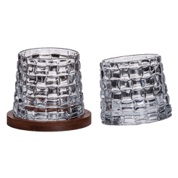 מארז כוסות וויסקי רוקס 260 מ"ל