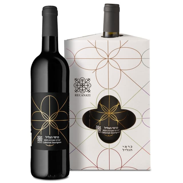 מארז יין רקנאטי כרמי הגליל קברנה סוביניון