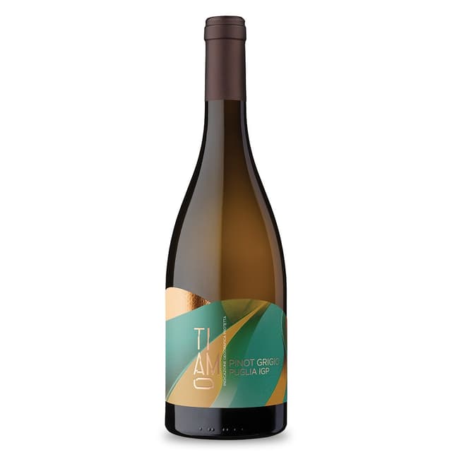 יין לבן טיאמו פינו גריג'יו