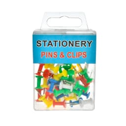 נעצים צבעוניים ללוח שעם - All Store