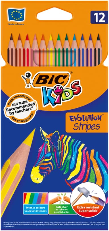 סט 12 עפרונות צבעוניים