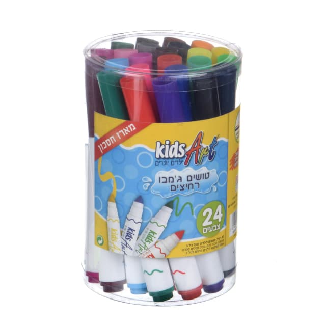 חבילת טושים ג'מבו רחיצים - All Store