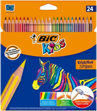 סט 24 עפרונות צבעוניים