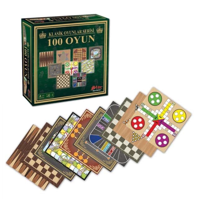 סט משחקים קלאסיים 100 ב- 1 - All Store
