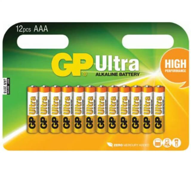 סוללות GP-AAA מארז 12 יחידות - All Store
