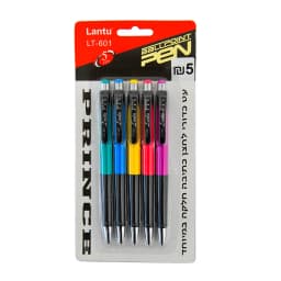 עט כדורי 5 יח' - All Store