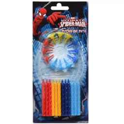 נרות יום הולדת -ספיידרמן(1X24)