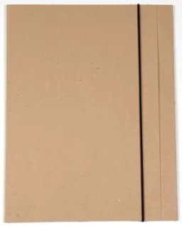 תיק גומי חום פוליו