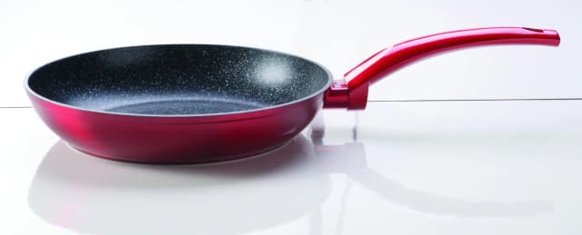 מחבת 22 ס"מ - ציפוי שיש - SOLTAM-merlot - All Store