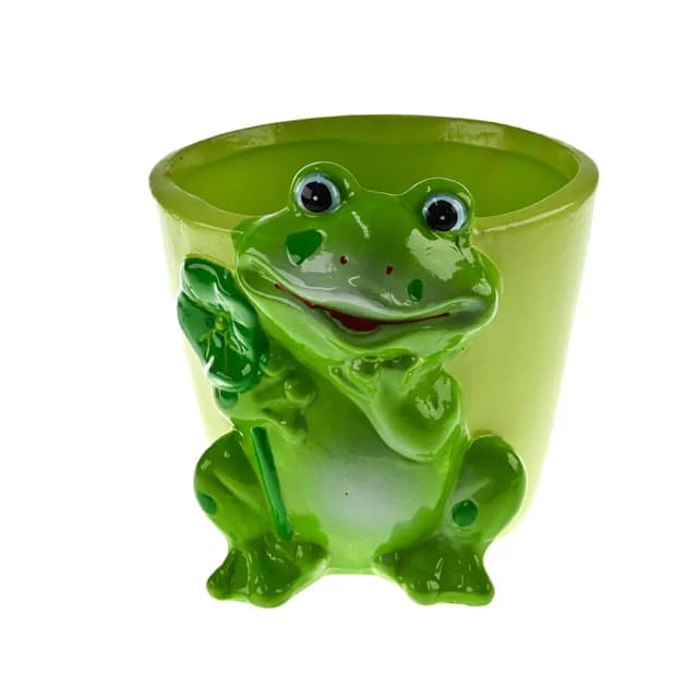 עציץ צפרדע 10*11 ס"מ - All Store