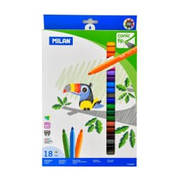 טושים צבעוניים 18 יח' - All Store