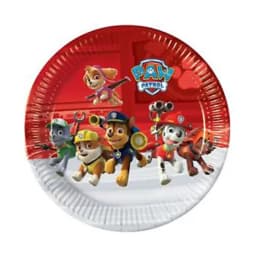 צלחות נייר 23 סמ 8 י