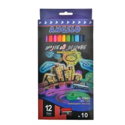 עפרונות צבעוני 12 יח