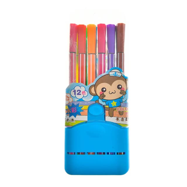 טושים צבעוניים דקים - All Store