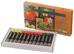 צבעי פסטל זוהר סט 12