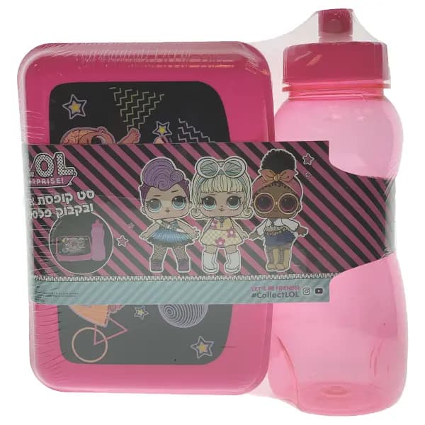 סט קופסאת אוכל ובקבו