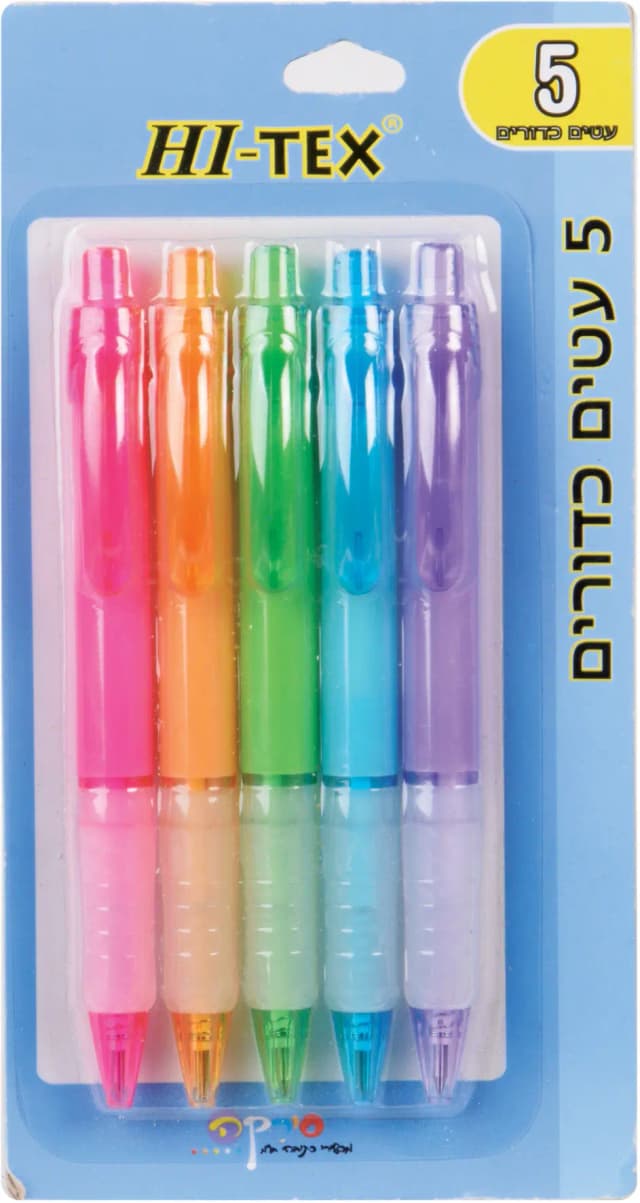 מארז 5 עטים כדורים - All Store