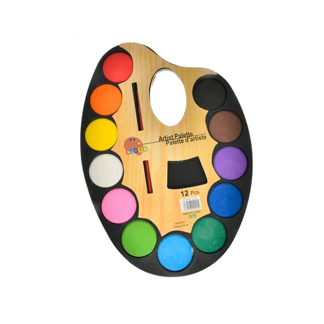 פלטת צבעי מים 1/12 - All Store