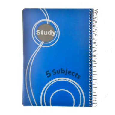 מחברת ספירלה 5 נושאים משבצות A4 - All Store