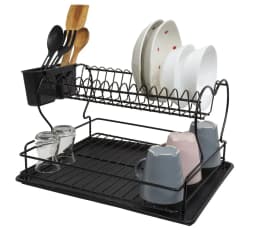 מייבש כלים2 קומות שחור - All Store