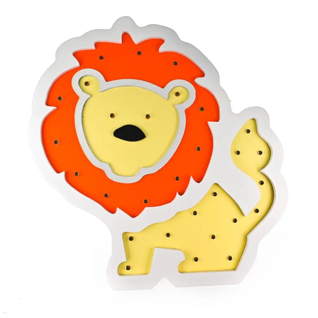 מנורת לילה LED אריה - All Store