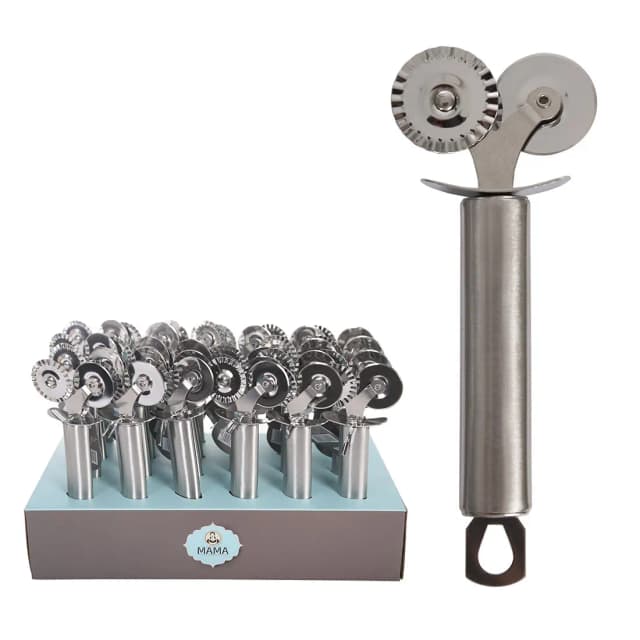 חותך פיצה ועוגיות נירוסטה מבית MAMA - All Store