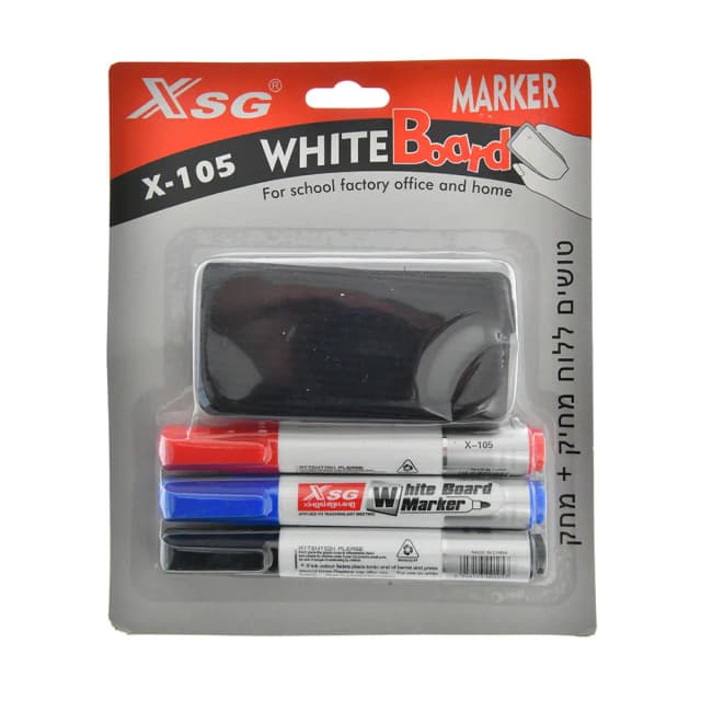 טושים ללוח מחיק + מחק - All Store