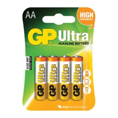 רביעיית סוללות AA G.P
