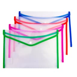 תיקיית מעטפה פלסטיק קשיח - All Store