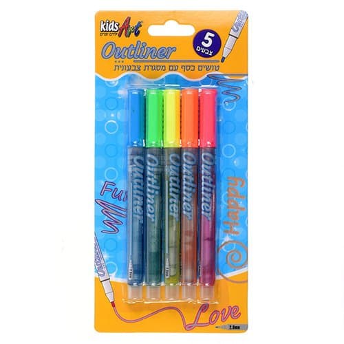 קידס ארט טוש כסף ופס