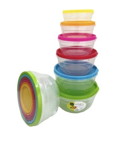 סט 6 קופסאות עגול - All Store