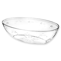 קערה פלסטיק שקופה אובלית - All Store