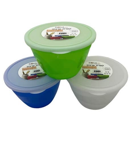 קערה ערבוב 1.7 ליטר עם מכסה - All Store