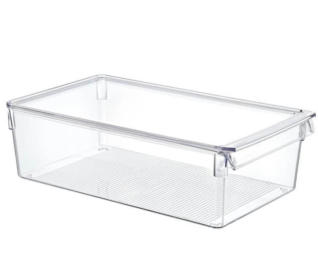 מגירת אחסון למקרר עם מכסה - All Store