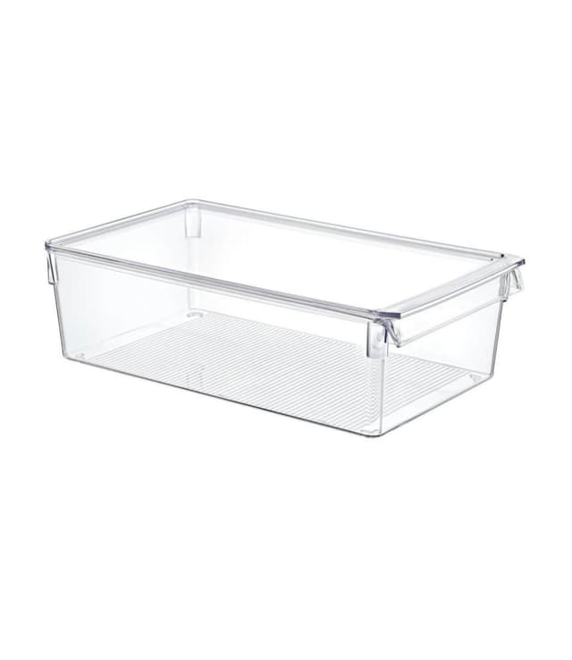 מגירת אחסון למקרר עם מכסה - All Store