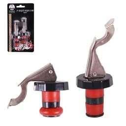 סט 2 פקקים לבקבוק יין