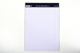 בלוק לבן A4 שורה 50 דף