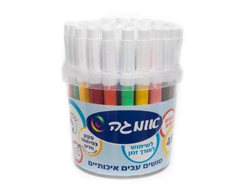 טושים עבים 48 בגביע