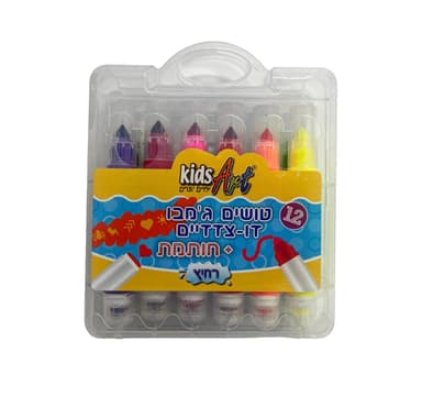 קידס ארט טוש חותמת ג'מבו 12