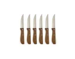 סכיני סטייק סט (6) חלק ידית ACACIA סולתם