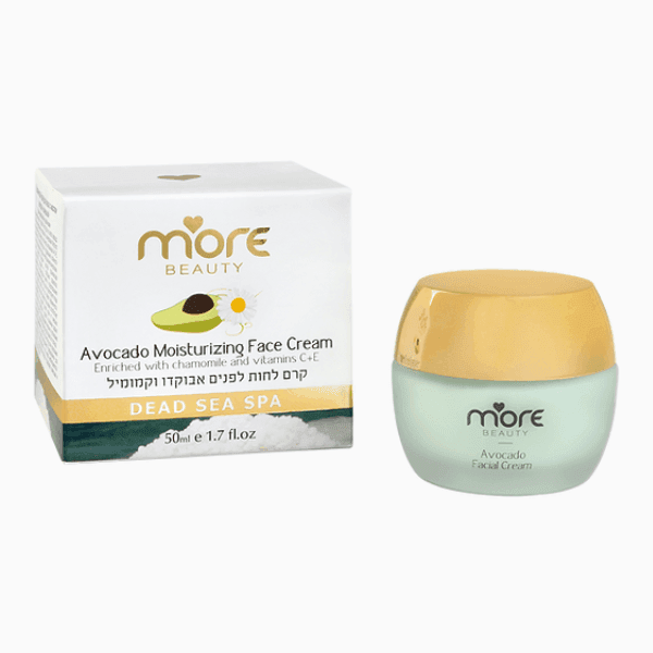 קרם פנים לחות מועשר בשמן אבוקדו וקמומיל More - All Store