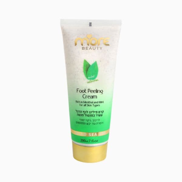 קרם פילינג לכף הרגל עשיר במנטול מנטה More - All Store