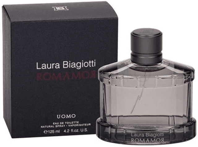 בושם לגבר רומא אומו מבית לאורה ביגוטי 125 מ"ל א.ד.ט