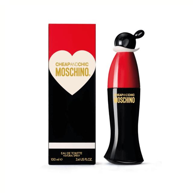 בושם לאישה צ'יפ אנד ציק מבית מוסקינו 100מ"ל א.ד.ט