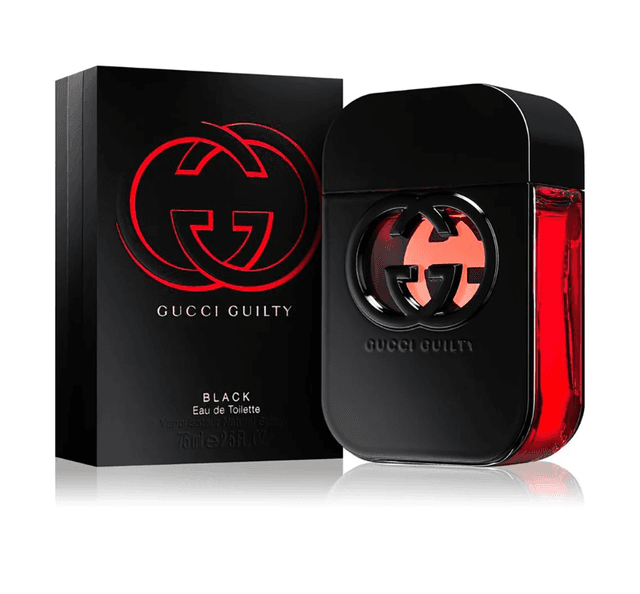 בושם לאישה גוצ'י גילטי בלאק פור פם מבית גוצ'י 75מ"ל א.ד.ט