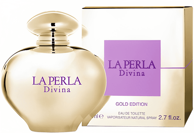 בושם לאישה דיווינה גולד אדישן מבית לה פרלה 80מ"ל א.ד.פ