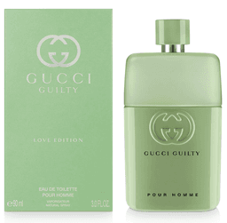 בושם לגבר גוצ'י גילטי לאב אדישן מבית גוצ'י 90מ"ל א.ד.ט