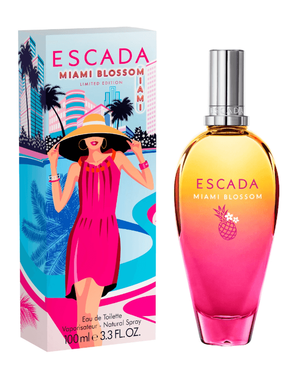 בושם לאישה מיאמי בלוסום מבית אסקדה 100מ"ל א.ד.ט